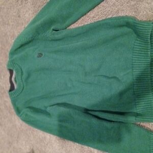 Boys Green Sweater